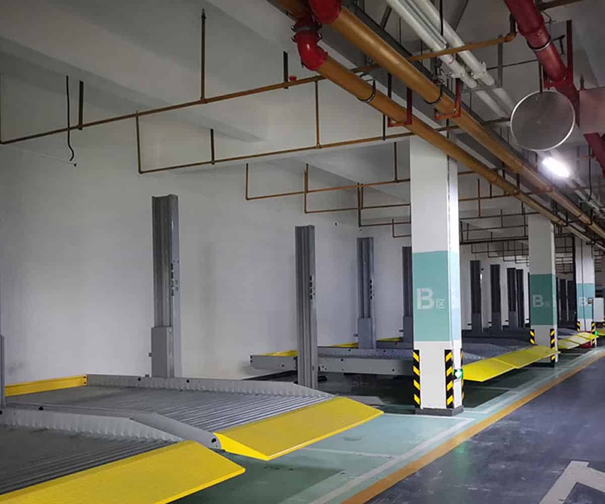 巴南2層簡易升降立體停車設備收購